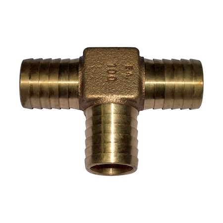 B & K Campbell Brass 1 in. Insert Tee RTB4TLF